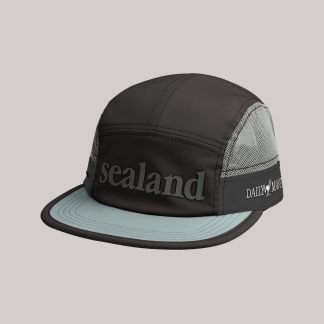 Black Recycled Run Cap